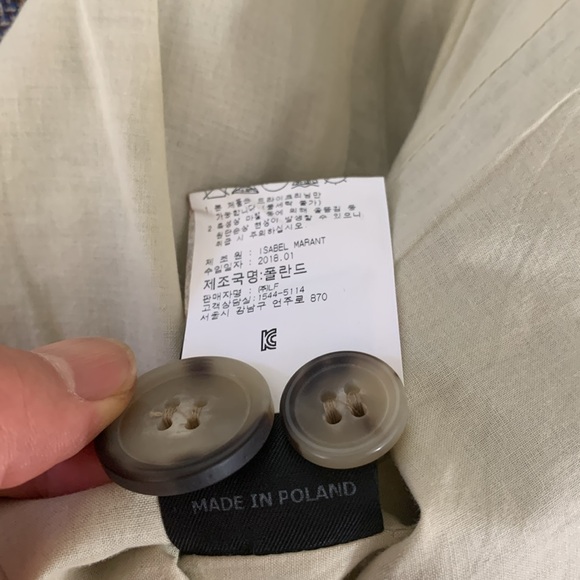 Isabel matant 100%linen jacket - Picture 9 of 12